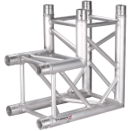 JMAZ Thunderz TZ1008 | 12in 2-Way TZ34 Corner | 90-Degree L-Shape F34 Junction