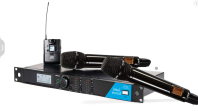 JTS IS-R2/JSS-4B | 2 Mic Wireless System w/ Dynamic Capsules