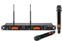 JTS UF-20R/JSS-20 | Dual Handheld Wireless Mic System