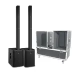 LD Systems Maui 44 G2 Pair with ProX Flight Case