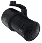 Mackie EM-99B | Dynamic Cardioid Broadcast Mic | XLR Output & Desktop Stand