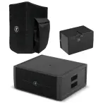 Mackie ThumpSub GO Package | Battery-Powered Sub with Cover | Extra Battery for Extended Playtime