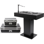 Magma MGA50000 | Groove Terminal DJ Podium | Modular Booth for Optional Faceplates