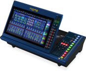 Midas MDS-HD96-AIR-CC-TP | Portable Digital Console in Travel Case | 144-Channel Mixer with Touchscreen