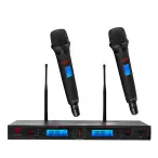 Nady 2W-1KU-HT | 1,000-Channel True Diversity Dual Transmitter UHF Handheld Microphone Wireless System