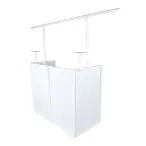 NovoPro SDX v2 DJ Booth (white frame)