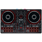 Numark PARTYMIXIII | Built-In LED Light Show | 2-Deck DJ Controller with Stems
