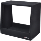 Odyssey CRS08USS131618 | 8U Carpeted Studio Rack MKII | Angled MDF Rack with Steel Rails