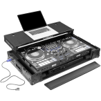 Odyssey FPR-GSPERFORMER1UWBL | Pre-Wired Case for RANE PERFORMER | 1U Rack and Glide Laptop Platform