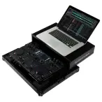 Odyssey FRGSPRIMEGOBL | Denon DJ Prime GO Black Label Case with Glide Style Laptop Platform