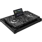 Odyssey FZDNPRIME4BL | Denon Prime 4 Low-Profile Flight Case (Black)