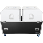 Odyssey FZEVOLVE90W | Flight Case for EV EVOLVE 90 with Casters & 3 Compartments