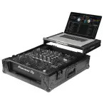 Odyssey FZGSDJMA9BL | Pioneer DJ DJM-A9 Black Label Flight Case with Glide Style Laptop Platform