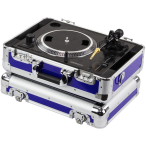 Odyssey KRP7BLU | KROM Series Case for Reloop RP7 | Blue Aluminum Carrying Case