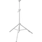 Odyssey LTS1APROWHT | 8.5ft White Crank Tripod Stand | Adjustable Leg for Uneven Surfaces