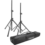 OnStage SSP7950 | Aluminum Speaker Stand Package | Pair with Carrying Bag