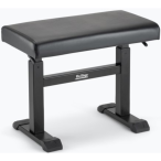 OnStage KB5503B | Pneumatic Height Adjustment | 3in Cushioned Keyboard Bench