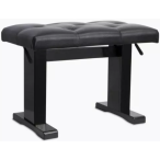 OnStage KB9503B | Hydraulic Height Adjustment | Tufted Piano Bench with 330 lb Capacity