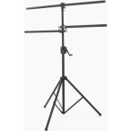 OnStage LS7805QIK | 54-132in Crank-Up Lighting Stand | 80 lb Capacity for 12 PAR Cans