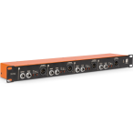 Palmer PBRIDGE4A | 4-Channel Active DI Box with Dual XLR & AoC Output