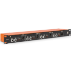 Palmer PBRIDGE4P | 4-Channel Passive DI Box with Dual XLR & AoC Output