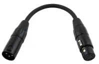 Pig Hog PX-DMX5F | 6" DMX Adapter Cable, 5-Pin Female to 3-Pin Male XLR