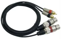Pro PRC-X05 (Dual RCA to Dual XLR Female)