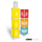 ProX XSA-PILLAR6FT | 6ft Acrylic LED Totem