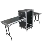 ProX T-18RSP24DST | 18U Shockproof Amp Rack, Tables, Casters