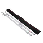 ProX X-ATLAS8FT WHX2 | 56–96in Telescoping Poles (White) | Set of 2 with M20 Threaded Base