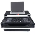 ProX X-DDJFLX4 LTBL LED | Black Label Flight Case with Laptop Shelf & Built-In LED Lighting for DDJ-FLX4 / SB3 / 400