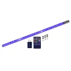 ProX X-GLOLITE20 | 20in RGB LED Light Strip - USB Powered | RF Remote + Sound Active Modes