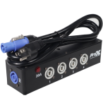 ProX X-PWCX4BOX | 4-Way PowerCON-Compatible Splitter | 20A Truss Power Distribution