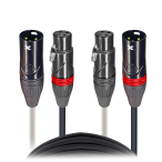ProX XC-DXLR50 | 50ft DMX Cable with XLR Connectors | Lighting & Stage Control Cable
