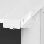 ProX XFH-B3MICHOLDERWH | Microphone Holder for Humpter B3 Workstation (White)