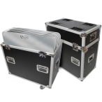 ProX XS-6XBP2424PACK | 6-Pack 24in Truss Base Plates | ATA Case with Casters