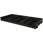 ProX XS-CDM3KV10A9 WBL | Case for 2 CDJ-3000X and DJM-V10/A9 | All Black with Wheels