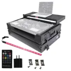 ProX XS-DDJ1000WLTBL LED | Case for Pioneer DDJ-1000 & More