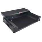 ProX XS-RANESYSONEWLTBLLED | Flight Case for RANE SYSTEM ONE | LED Laptop Shelf & 1U Rack Space