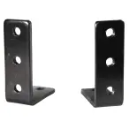 ProX XS-RSS1U | 1U Rack Rail Brackets for 19in Gear | Mounts Under Controller Trays