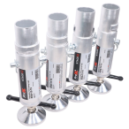 ProX XSQ-1215MK2MK2 | Set of 4 Telescoping Stage Legs (12–15") with Ball Joint Feet for StageQ Platforms