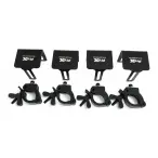 ProX XT-TCLEDMATEBLKX4 | Set of 4 Direct LED Panel Clamps | 2in Truss Pipe Mounting