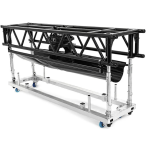 ProX XTH-MLT3KIT5FTFD | 5ft Pre-Rig Truss + Folding Dolly | Compact Open-Bottom Rigging System