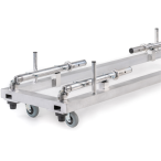 ProX XTH-MLTPFDUS10FT | Folding Dolly for MLT THREE 10ft Truss | Telescopic Legs and Stackable Design