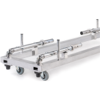 ProX XTH-MLTPFDUS8FT | Folding Dolly for MLT THREE 8ft Truss | Telescopic Legs and Stackable Design