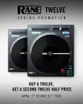 Rane TWELVE Promo | Buy One TWELVE Get one TWELVE at Half Off