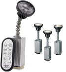 Rasha Bullet Pin Spot (Pack of 4) | 10 Watt, 3-15 Degrees