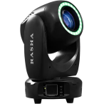 Rasha Zuri | 100W Beam with Gobos & Prism | RGB Pixel Ring & 3° Sharp Output