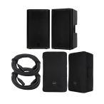 RCF Dual ART 915-A Speaker Package with Covers