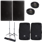 RCF ART 810A PACKAGE | 10in - 129dB | Compact Powered Speakers with XBOOST
